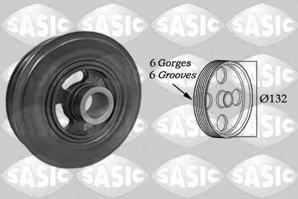 Ременный шкив, коленчатый вал