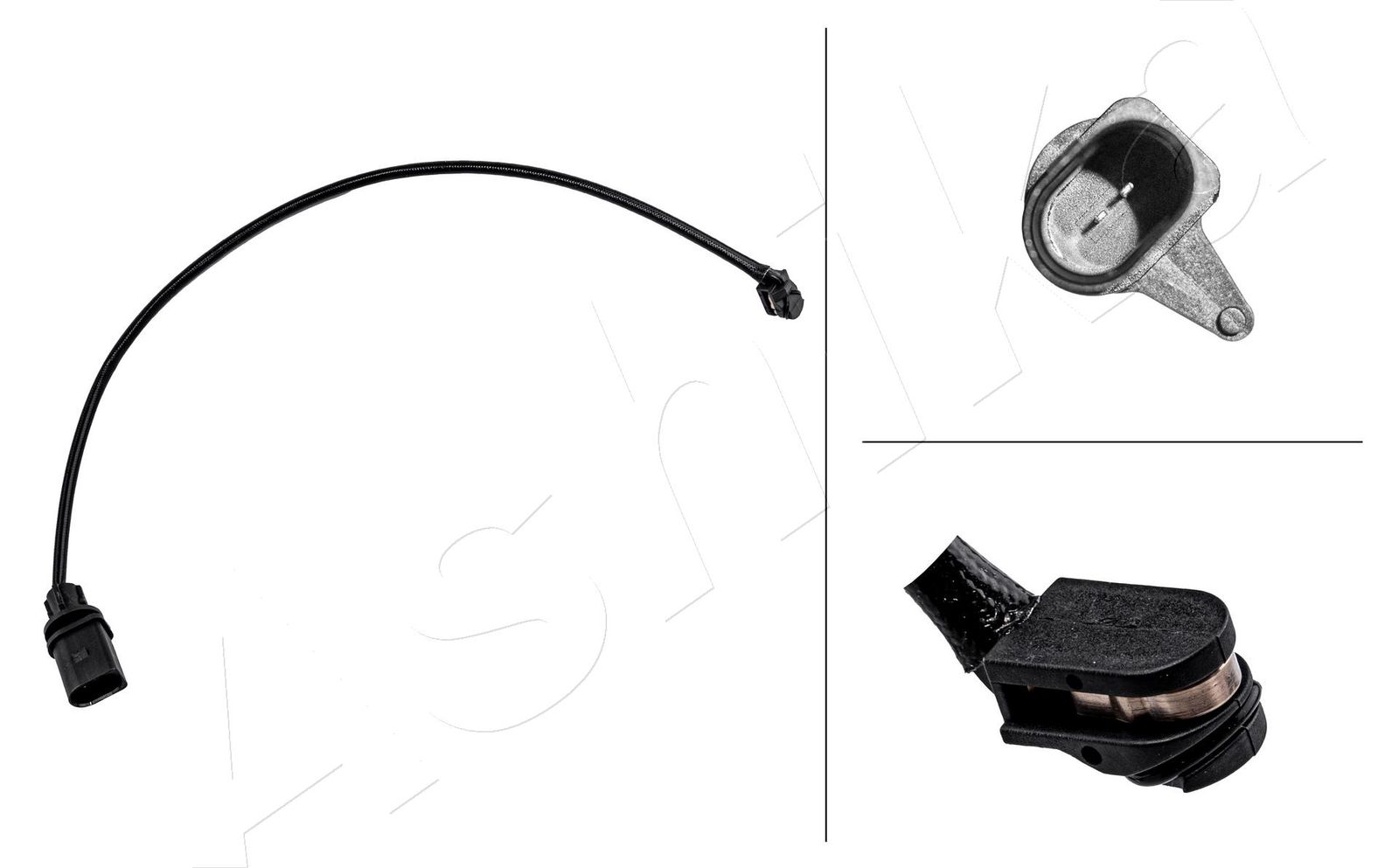 Styk ostrzegawczy, zużycie okładzin hamulcowych ASHIKA BPW-031