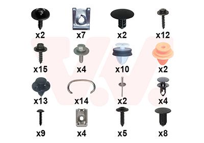 Set montaj, bara protectie VAN WEZEL 4424794