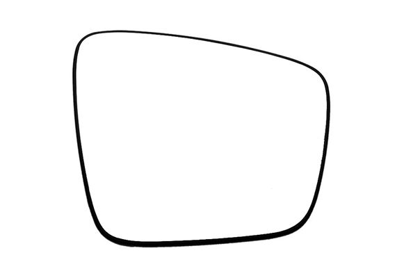Verre de rétroviseur, rétroviseur extérieur