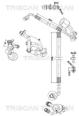 conducta presiune variabila,aer conditionat TRISCAN 9010 24009