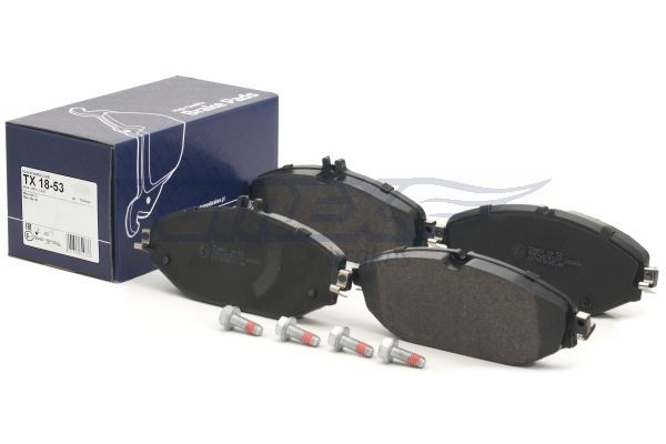 Levně Sada brzdových destiček, kotoučová brzda TOMEX Brakes 18-53