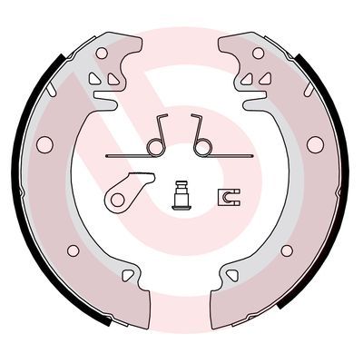 Zestaw szczęk hamulcowych BREMBO S 61 533