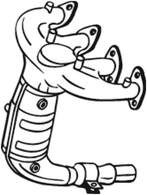 Katalizator KLOKKERHOLM 51934168