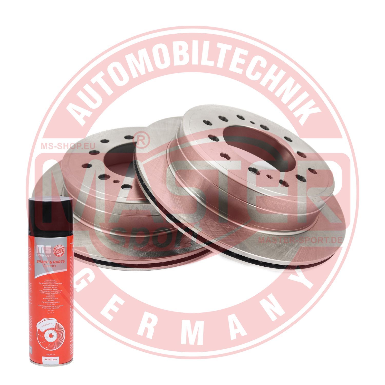 Tarcza hamulcowa MASTER-SPORT GERMANY 24011807091-SET-MSP