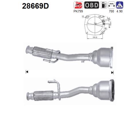 Katalizator AS 28669D