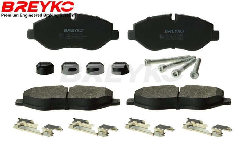 Zestaw klocków hamulcowych, hamulce tarczowe DAVID VASCO Q1747