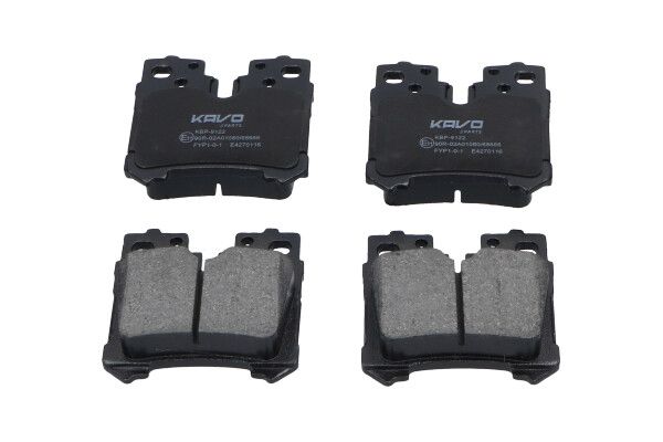 set placute frana,frana disc KAVO PARTS KBP-9122