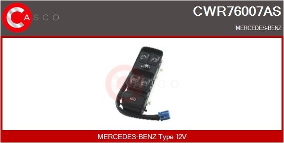 Levně Spínač, zvedací zařízení oken CASCO CWR76007AS