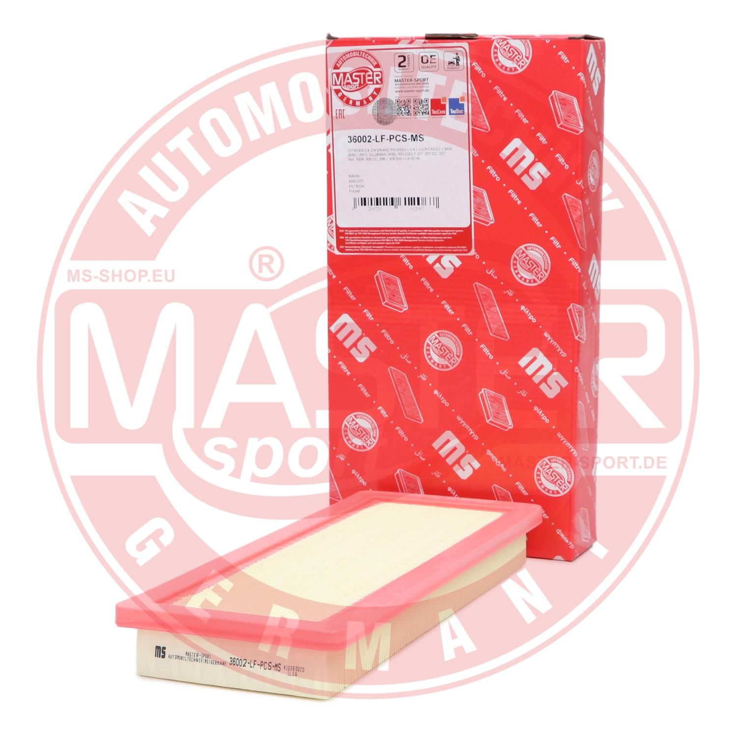 Filtru aer MASTER SPORT 36002-LF-PCS-MS