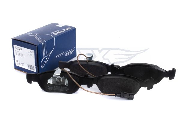 Levně Sada brzdových destiček, kotoučová brzda TOMEX Brakes 11-87