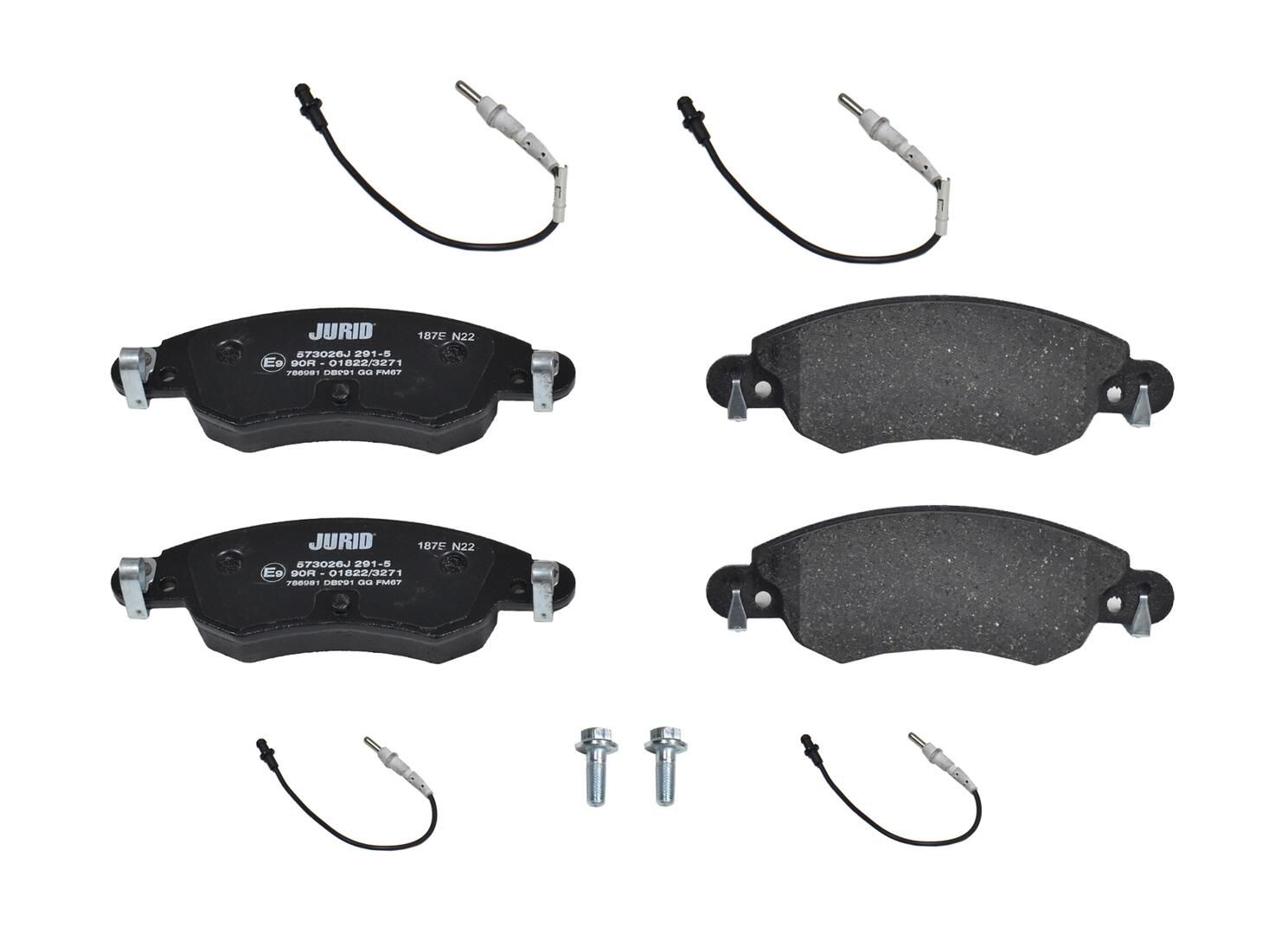 Piduriklotsi komplekt,ketaspidur