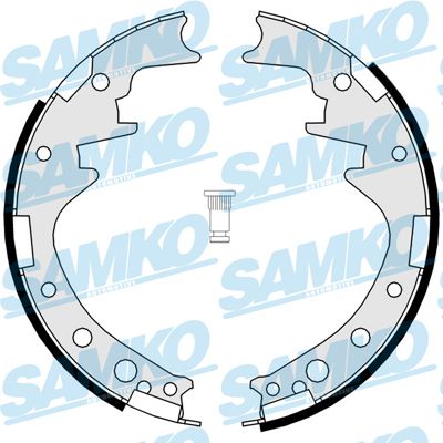 Zestaw szczęk hamulcowych SAMKO 85150