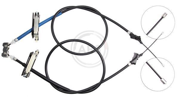 Tažné lanko, parkovací brzda A.B.S. K17442