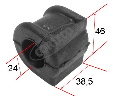 Zawieszenie, stabilizator CORTECO 80000131