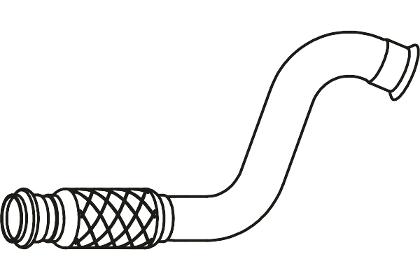 Rura wydechowa FENNO P17135