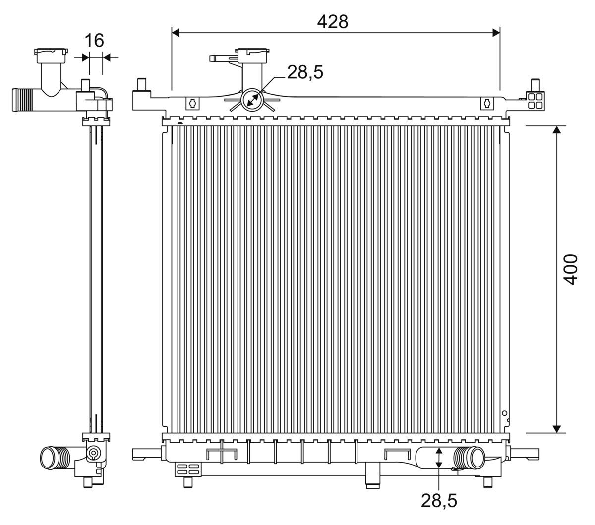 Radiaator,mootorijahutus