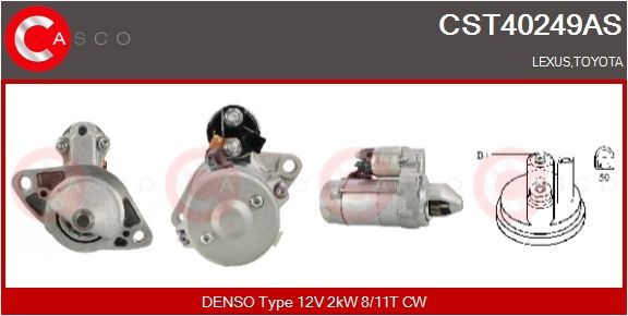 Levně Startér CASCO CST40249AS