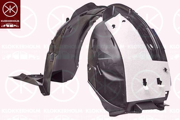 Poszycie, wnęka na koła KLOKKERHOLM 0533388A1