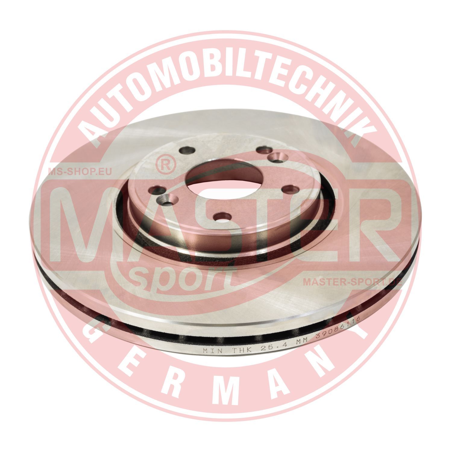 Tarcza hamulcowa MASTER-SPORT GERMANY 24012801821-PCS-MS