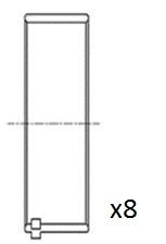 Łożysko korbowodu FAI AUTOPARTS BB2058-025