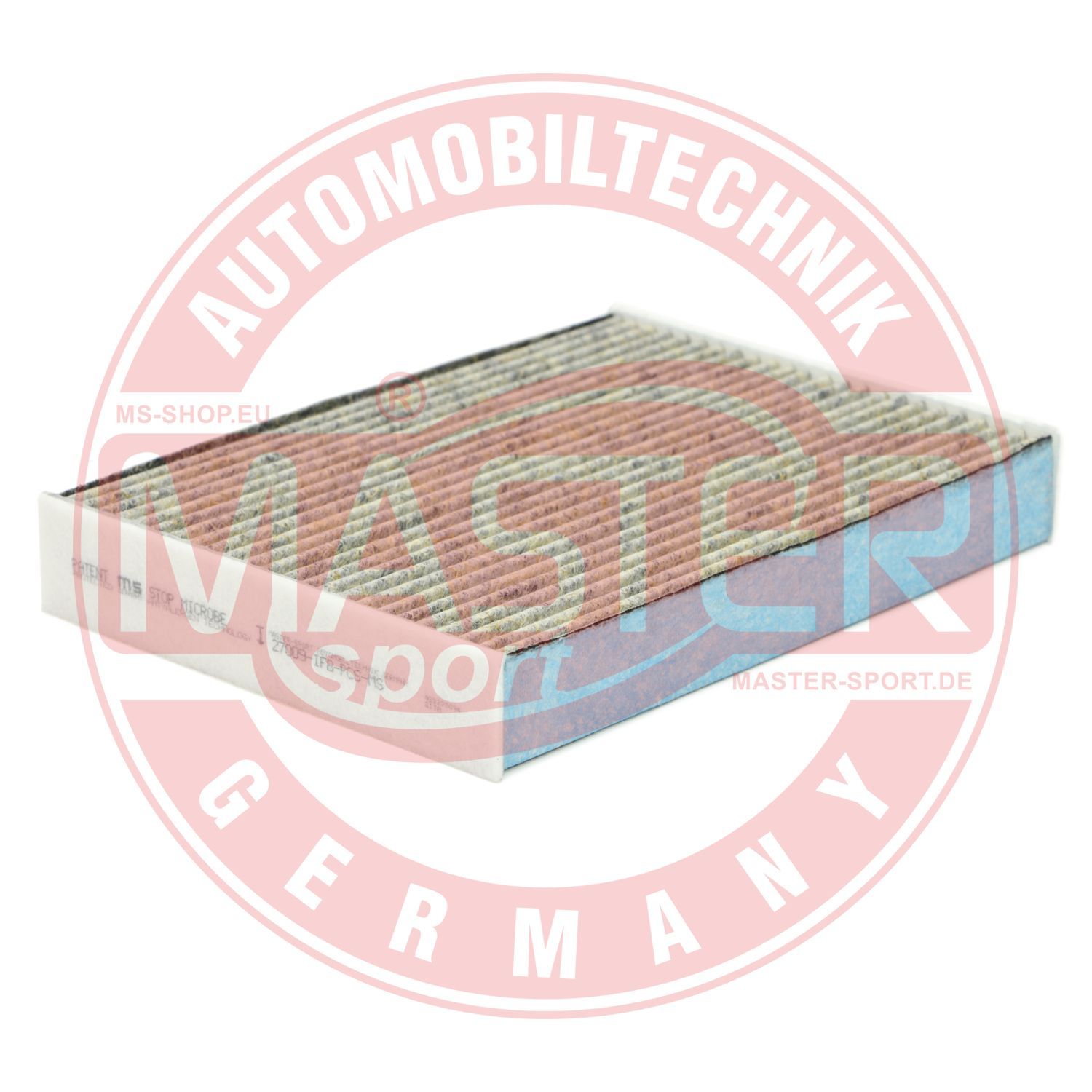 Filtr, wentylacja przestrzeni pasażerskiej MASTER-SPORT GERMANY 27009-IFB-PCS-MS