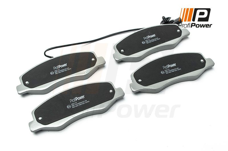 Levně Sada brzdových destiček, kotoučová brzda ProfiPower 1B2110