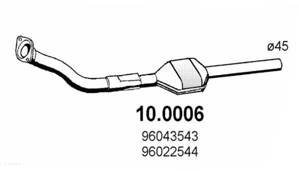 Katalizator ASSO 10.0006
