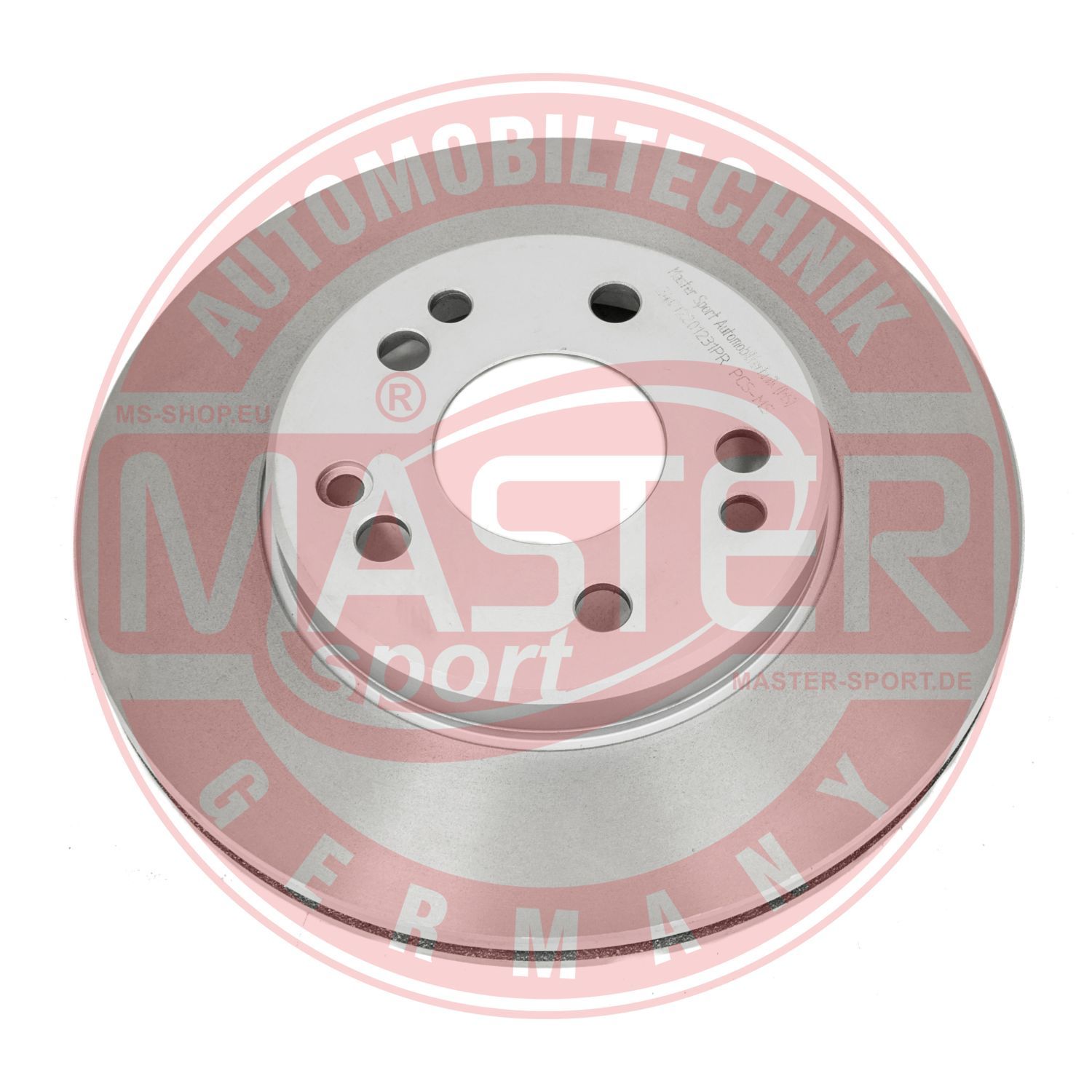 Tarcza hamulcowa MASTER-SPORT GERMANY 24012201231-PCS-MS