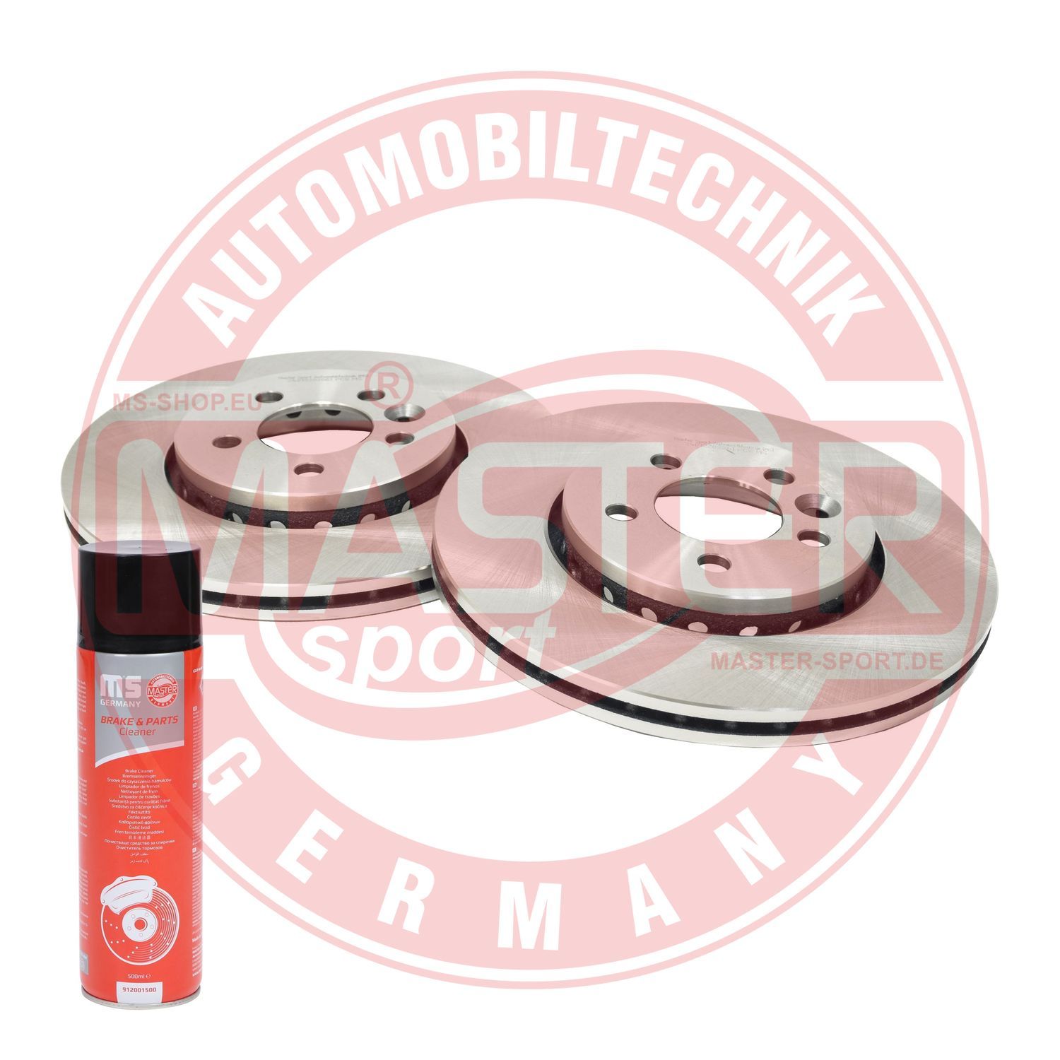 Tarcza hamulcowa MASTER-SPORT GERMANY 24012202061-SET-MSP