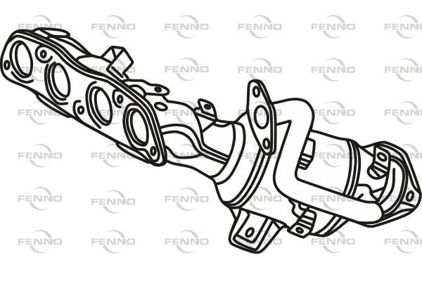 Katalizator FENNO 171410T120