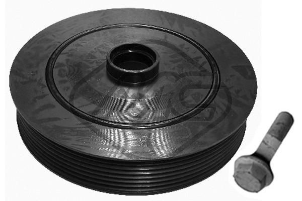 Zestaw koła pasowego, wał korbowy METALCAUCHO 14734