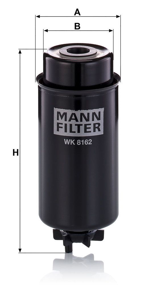 Levně Palivový filtr MANN-FILTER WK 8162