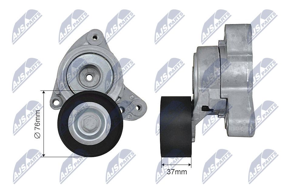 Siksnas spriegotājs, Ķīļsiksna