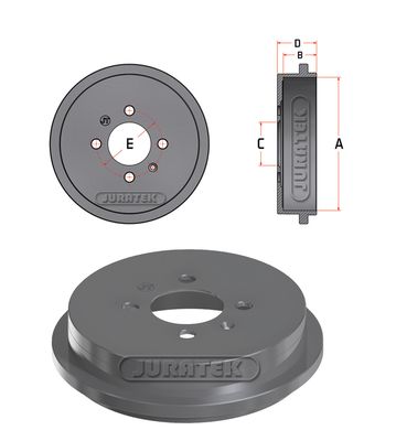 Juratek - Brake Drum