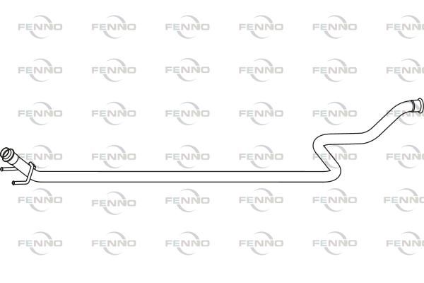 Rura wydechowa FENNO P4663