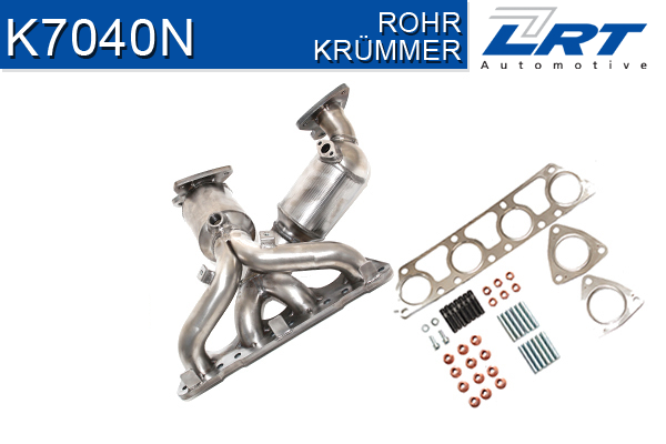 Katalizator przy kolektorze LRT K7040N