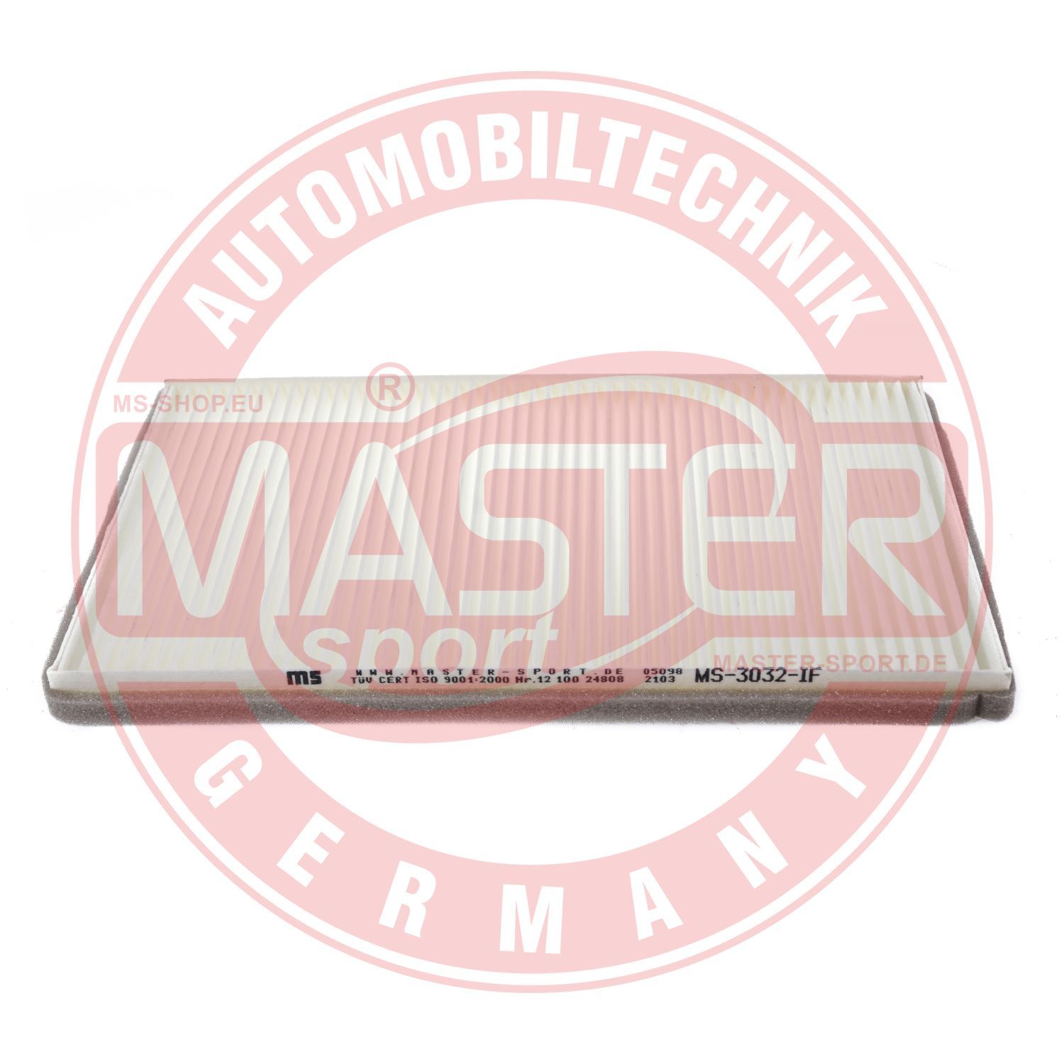 Filtr, wentylacja przestrzeni pasażerskiej MASTER-SPORT GERMANY 3032-IF-PCS-MS