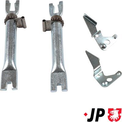 Kinnitikomplekt, trummelpidur