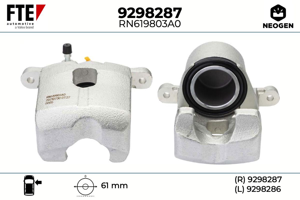 Etrier frana FTE NEOGEN 9298287