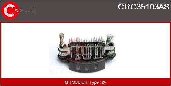 Usměrňovač, generátor CASCO CRC35103AS