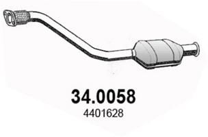 Katalizator ASSO 34.0058