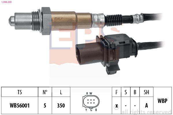 Sonda lambda EPS 1.998.390