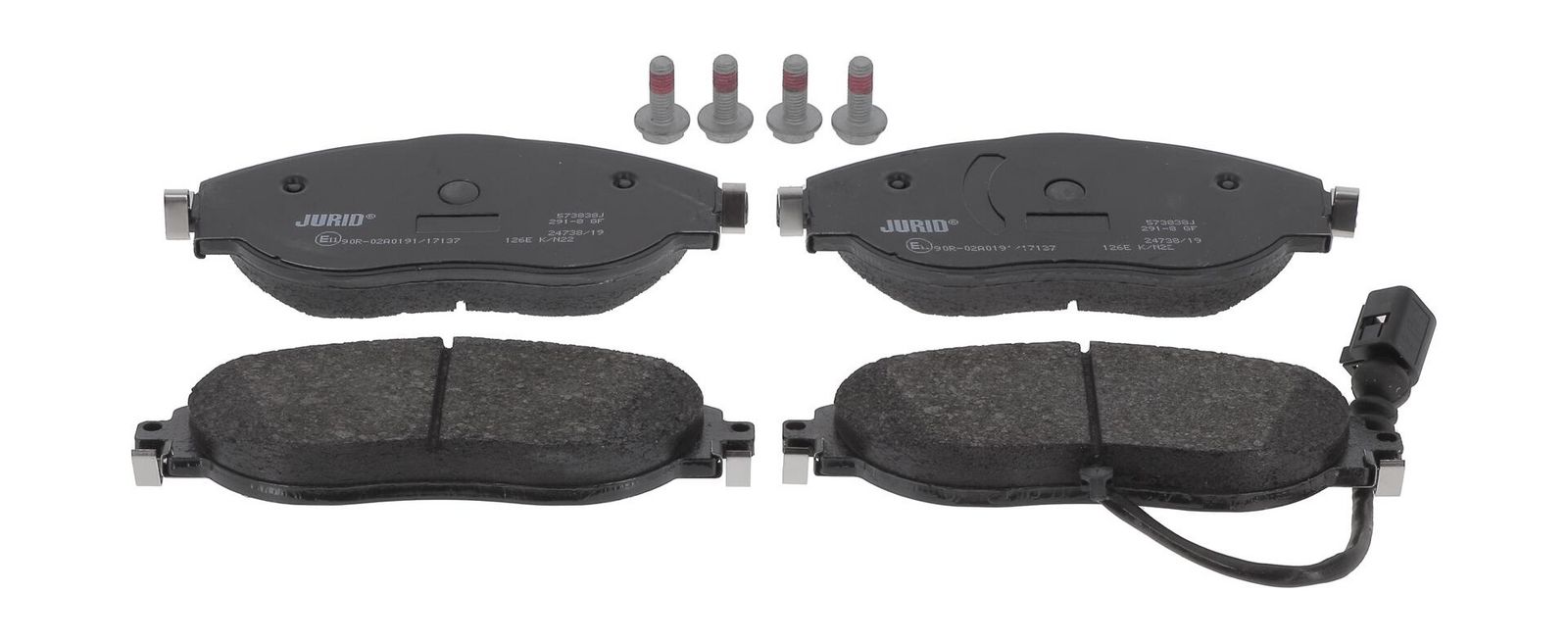 Комплект тормозных колодок, дисковый тормоз