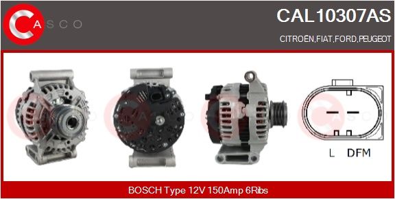 Levně generátor CASCO CAL10307AS