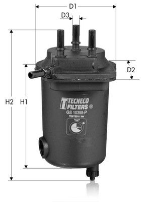 Filtr paliwa TECNECO FILTERS GS10398P