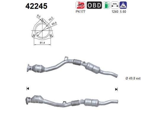 Katalizator AS 42245