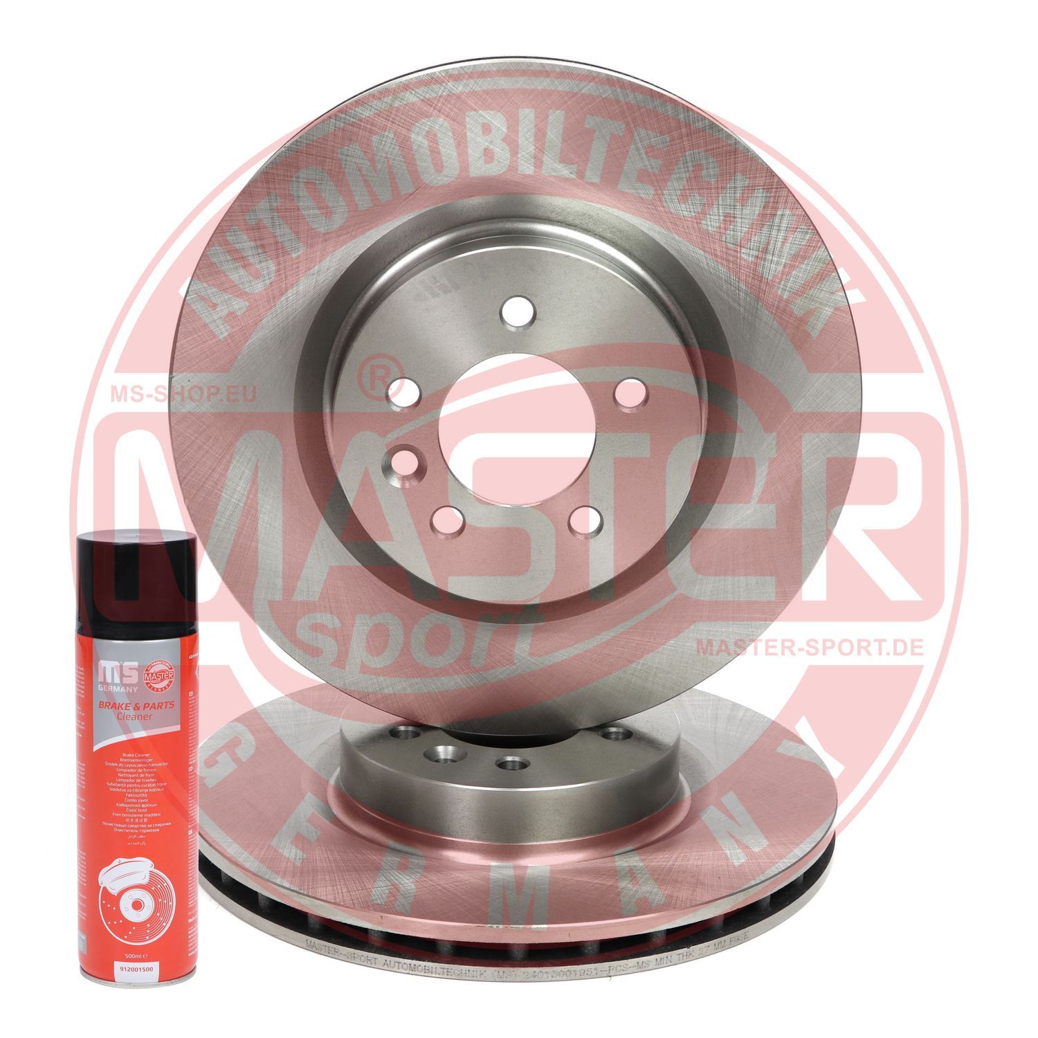 Tarcza hamulcowa MASTER-SPORT GERMANY 24013001951-SET-MSP