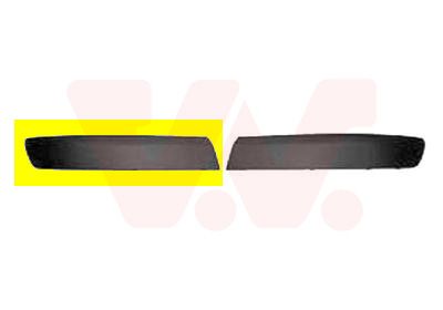 Ozdobná / ochranná lišta, nárazník VAN WEZEL 5896582