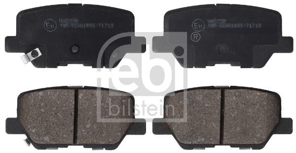 Kit de plaquettes de frein, frein à disque